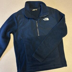 The North Face teen jacket size 10 navy blue